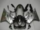 Mejores Carenados Moto Honda CBR600 F4i 2004-2007 - Plata Negro Mate