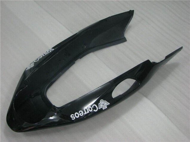 Mejores Carenados Moto Honda CBR1100XX Blackbird 1996-2007 - Negro Brillante Blanco West
