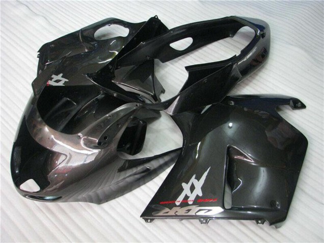 Mejores Carenado Moto ABS Honda CBR1100XX Blackbird 1996-2007 - Negro Brillante