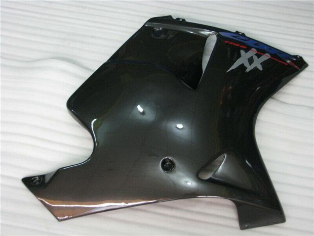 Mejores Carenado Moto ABS Honda CBR1100XX Blackbird 1996-2007 - Negro Brillante