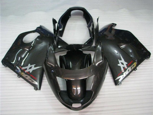 Mejores Carenado Moto ABS Honda CBR1100XX Blackbird 1996-2007 - Negro Brillante