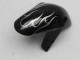 Mejores Carenados Moto Suzuki GSXR 600/750 2001-2003 - Negro Brillante Plata Llama