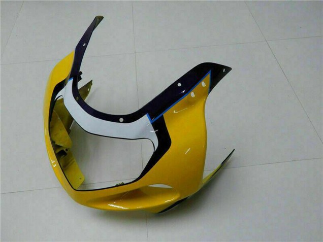 Mejores Carenados Moto Suzuki GSXR 600/750 2001-2003 - Amarillo Azul Oscuro Negro Brillante