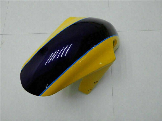 Mejores Carenados Moto Suzuki GSXR 600/750 2001-2003 - Amarillo Azul Oscuro Negro Brillante