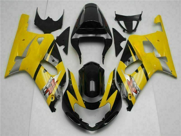 Mejores Carenados Moto Suzuki GSXR 600/750 2001-2003 - Amarillo Negro