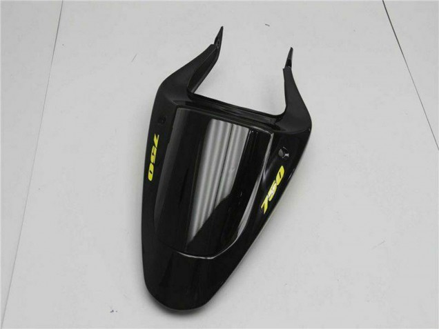 Mejores Carenados Moto Suzuki GSXR 600/750 2001-2003 - Negro Brillante Amarillo Llama