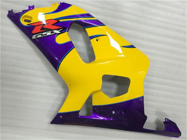 Mejores Carenados Moto Suzuki GSXR 600/750 2001-2003 - Amarillo Púrpura