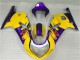 Mejores Carenados Moto Suzuki GSXR 600/750 2001-2003 - Amarillo Púrpura