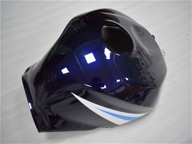 Mejores Carenado Moto Suzuki GSXR 600/750 2004-2005 - Blanco Azul Negro