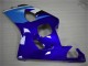 Mejores Carenado Moto Suzuki GSXR 600/750 2004-2005 - Blanco Azul Negro