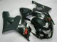 Mejores Carenados Moto Suzuki GSXR 600/750 2004-2005 - Negro Brillante Negro Mate Rojo Calcomanía