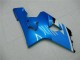 Mejores Carenados Moto Suzuki GSXR 600/750 2004-2005 - Blanco Azul Negro