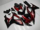 Mejores Carenado Moto Suzuki GSXR 600/750 2006-2007 - Rojo Negro Brillante