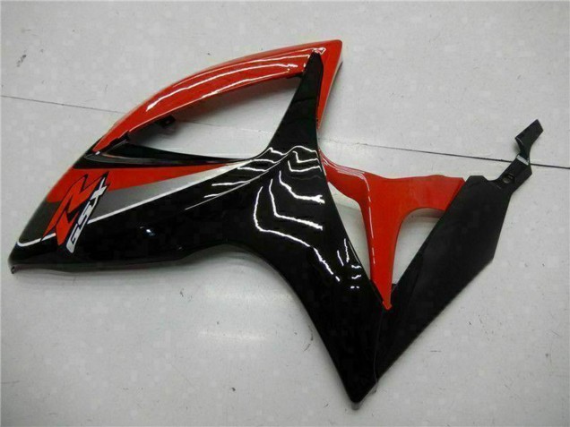 Mejores Carenados Moto Suzuki GSXR 600/750 2006-2007 - Rojo Negro Brillante