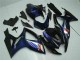 Mejores Carenados Moto Suzuki GSXR 600/750 2006-2007 - Negro Brillante Azul