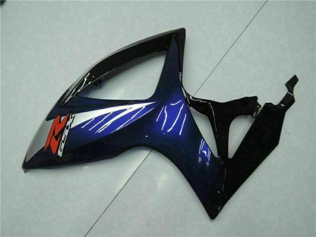 Mejores Carenados Moto Suzuki GSXR 600/750 2006-2007 - Negro Brillante Azul