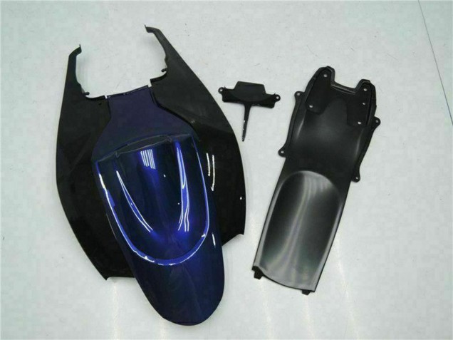 Mejores Carenados Moto Suzuki GSXR 600/750 2006-2007 - Negro Brillante Azul