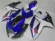 Mejores Carenados Moto Suzuki GSXR 600/750 2006-2007 - Blanco Azul Negro Rojo