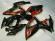 Mejores Carenados Moto Suzuki GSXR 600/750 2006-2007 - Negro Brillante Rojo