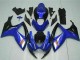 Mejores Carenados Moto Suzuki GSXR 600/750 2006-2007 - Azul Blanco Negro Brillante Rojo