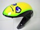 Mejores Carenados Moto Suzuki GSXR 600/750 2008-2010 - Azul Amarillo Tiburón