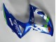 Mejores Carenados Moto Suzuki GSXR 600/750 2008-2010 - Azul Blanco Verde Negro