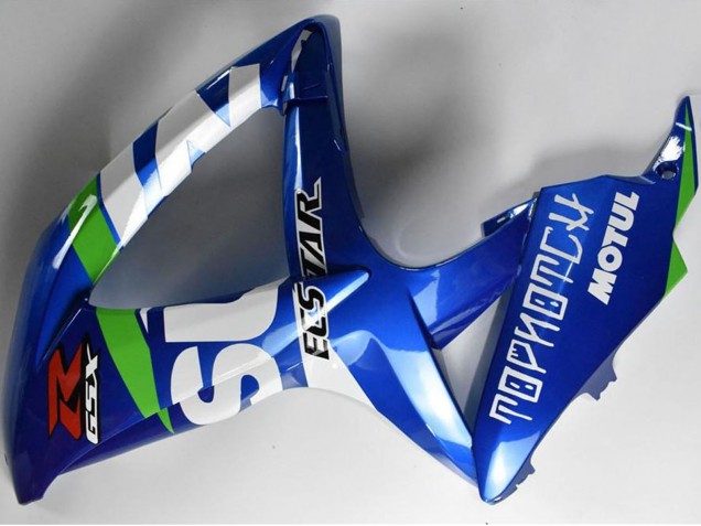 Mejores Carenados Moto Suzuki GSXR 600/750 2008-2010 - Azul Blanco Verde Negro