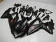 Mejores Carenados Moto Suzuki GSXR 600/750 2008-2010 - Negro Mate Rojo