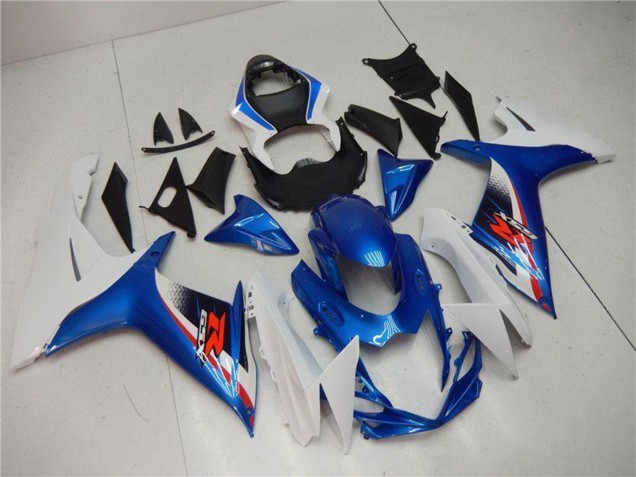 Mejores Carenado Moto Suzuki GSXR 600/750 2011-2024 - Blanco Azul Negro Rojo