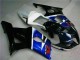 Mejores Carenados Moto ABS Suzuki GSXR 1000 2003-2004 - Blanco Azul Negro Brillante Rojo