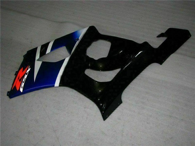 Mejores Carenados Moto ABS Suzuki GSXR 1000 2003-2004 - Blanco Azul Negro Brillante Rojo