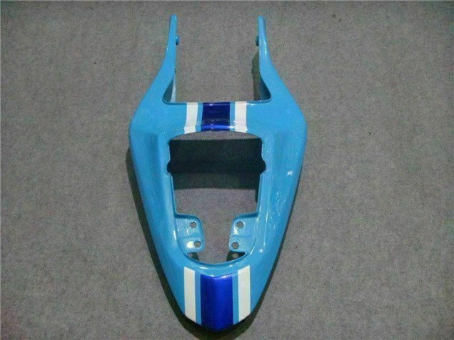 Mejores Carenados Moto Suzuki GSXR 1000 2003-2004 - Azul Blanco Amarillo Rizla