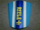 Mejores Carenados Moto Suzuki GSXR 1000 2003-2004 - Azul Blanco Amarillo Rizla