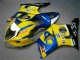 Mejores Carenados Moto Suzuki GSXR 1000 2003-2004 - Amarillo Azul Blanco Rojo Corona Motul