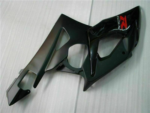 Mejores Carenado Moto Suzuki GSXR 1000 2005-2006 - Negro Brillante Negro Mate Rojo