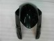 Mejores Carenado Moto Suzuki GSXR 1000 2005-2006 - Negro Brillante Negro Mate Rojo