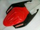 Mejores Carenados Moto Suzuki GSXR 1000 2005-2006 - Rojo Negro Brillante Negro Mate
