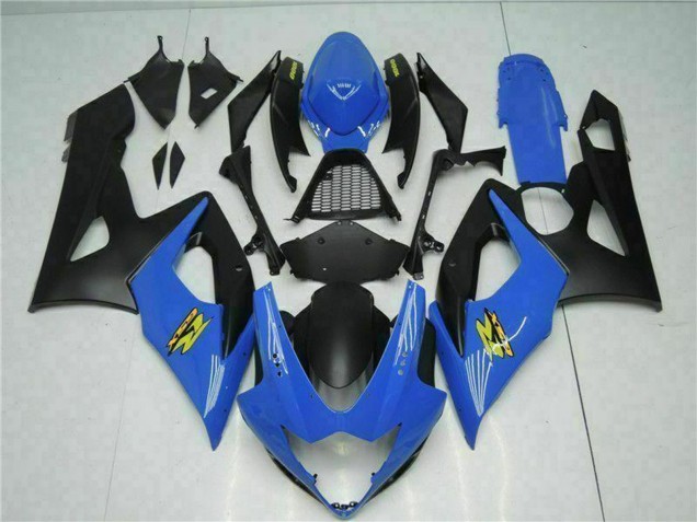 Mejores Carenado Moto Suzuki GSXR 1000 2005-2006 - Azul Negro