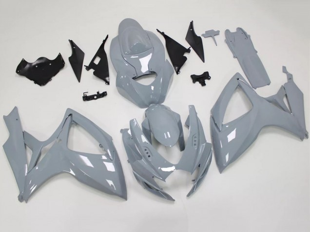 Mejores Kits Carenado Moto Suzuki GSXR 600 / GSXR 750 2006-2007 - Nardo Gris