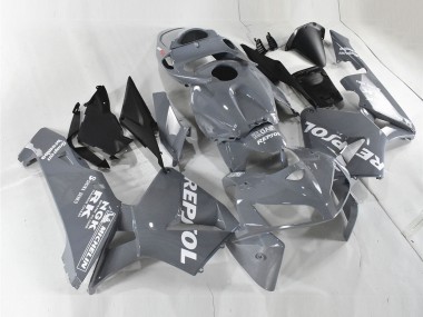 Mejores Carenados Moto Honda CBR600RR 2005-2006 - Nardo Gris Blanco Repsol