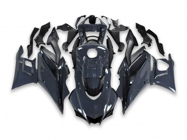 Mejores Carenados Moto Yamaha YZF R3/R25 2019-2021 - Gris Oscuro Negro