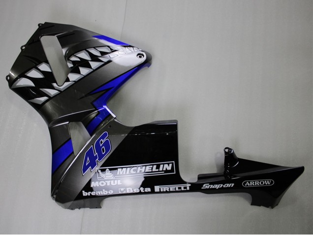 Mejores Carenados Moto Honda CBR600RR 2005-2006 - Nardo Gris Tiburón