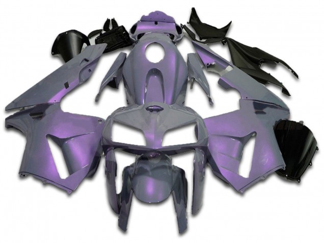 Mejores Carenados Moto Honda CBR600RR 2007-2008 - Camaleón Gris Dazz Púrpura Perla