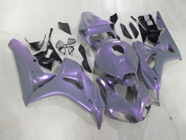 Mejores Carenados Moto Honda CBR1000RR 2006-2007 - Camaleón Gris Dazz Púrpura Perla