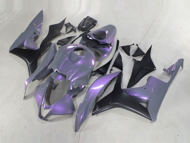 Mejores Carenados Moto Honda CBR1000RR 2006-2007 - Camaleón Gris Dazz Púrpura Perla