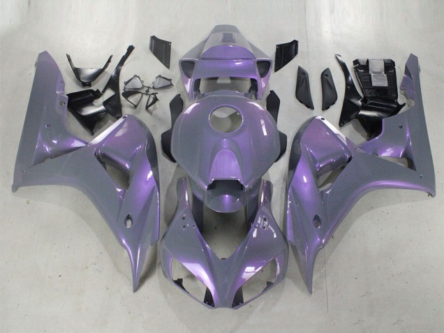 Mejores Carenados Moto Honda CBR1000RR 2006-2007 - Camaleón Gris Dazz Púrpura Perla