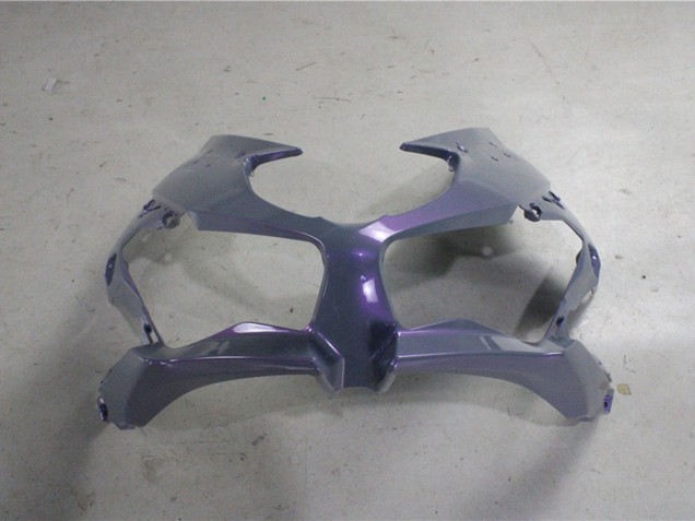Mejores Carenados Moto Kawasaki ZX6R 2019-2022 - Camaleón Gris Dazz Púrpura Perla