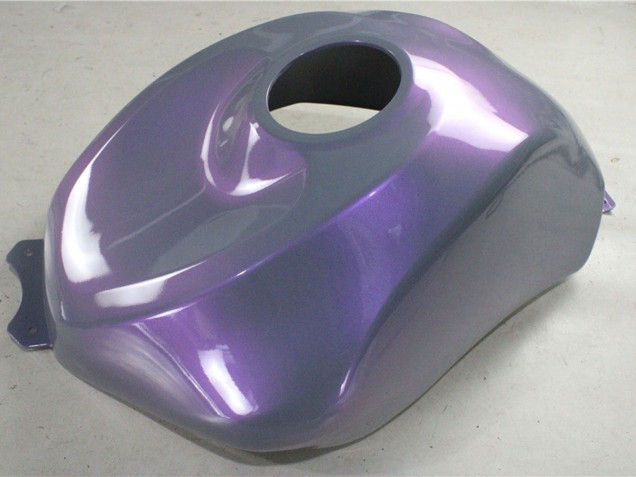 Mejores Carenados Moto Kawasaki ZX6R 2019-2022 - Camaleón Gris Dazz Púrpura Perla