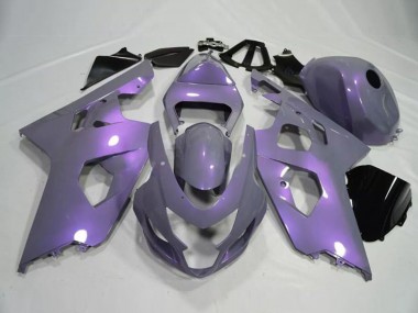 Mejores Carenados Moto Suzuki GSXR 600 / GSXR 750 2004-2005 - Camaleón Gris Dazz Púrpura Perla