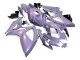 Mejores Carenados Moto Suzuki GSXR 600 / GSXR 750 2006-2007 - Camaleón Gris Dazz Púrpura Perla